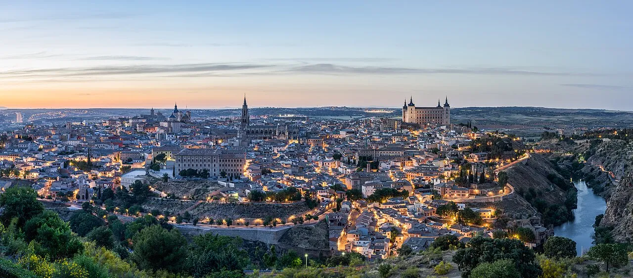 Vista panorámica de Toledo desde el Mirador del Valle
